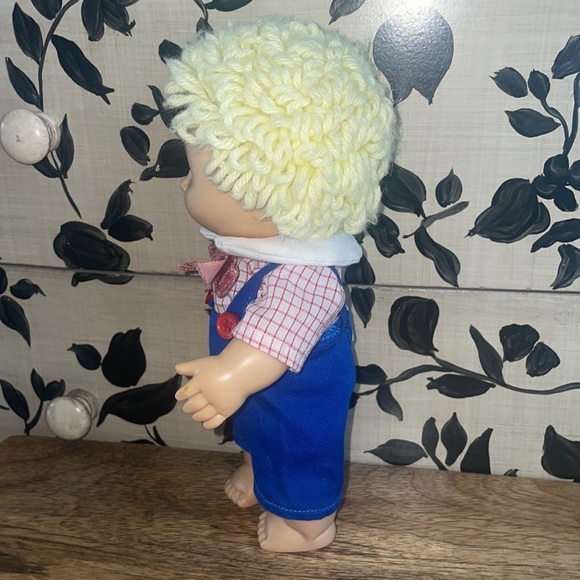 💙 Cabbage Patch Mini doll, from 1984 with hard plastic body. - Picture 11 of 11